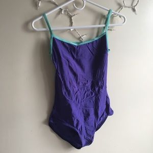Yumiko leotard in purple